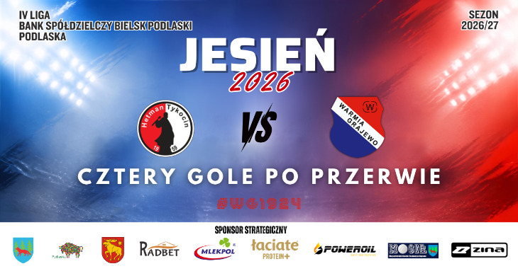 Drugie z rzędu efektowne zwycięstwo WARMII Grajewo!