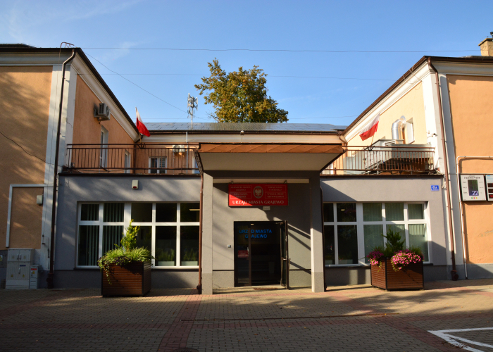 Próbna ewakuacja w Urzędzie Miasta Grajewo