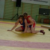 4. Magdalena Szczech w walce w pozycji parterowej