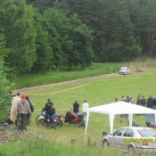 2. 66 Rajd Polski na zdjęciu Sebastien Loeb pięciokrotny mistrz świata. Podpis: Vivius 