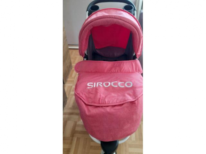 Grajewo ogłoszenia: Sprzedam praktycznie nowa spacerówkę firmy Sirocco różowo szara...