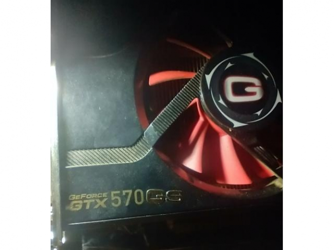Grajewo ogłoszenia: NVIDIA GeForce GTX GS 570 ddr5 320 bit stan bdb