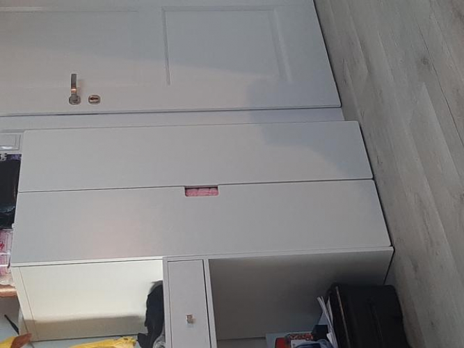 Grajewo ogłoszenia: Sprzedam szafę do pokoju dziecięcego w kolorze białym IKEA seria...