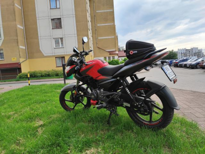 Grajewo ogłoszenia: Sprzedam motocykl Bajaj Pulsar ns 125. Przebieg 1434 km!!! Motocykl...