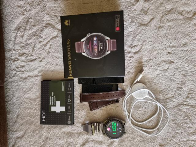Grajewo ogłoszenia: Sprzedam nowy na gwarancji smartwatch HUAWEI watch 3 PRO titanium...
