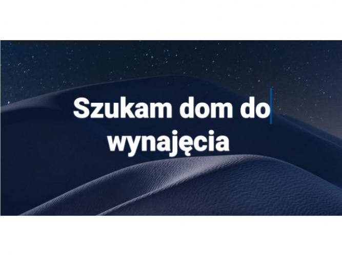 Grajewo ogłoszenia: Szukam pilnie do wynajęcia dom wolnostojący na długi termin w...