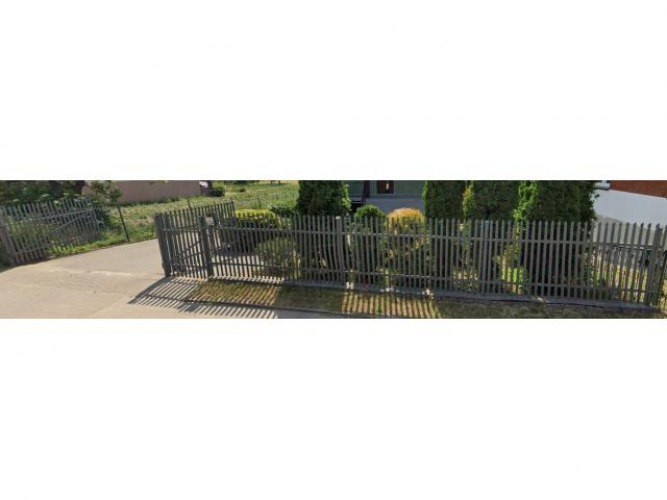 Grajewo ogłoszenia: Sprzedam ogrodzenie metalowe (płot + brama+ furtka) 12,30 m