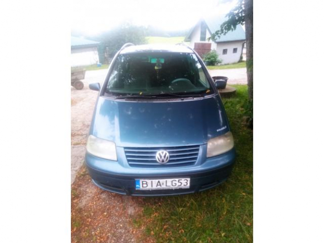 Grajewo ogłoszenia: Witam sprzedam Volkswagen Sharan rok,2000 opłaty Aktualne 1.9tdi...