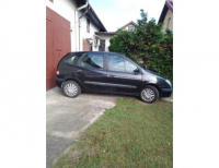 Grajewo ogłoszenia: Renault megane scenic, czarny, 1,9 DTI, 2003 r. diesel; przebieg...