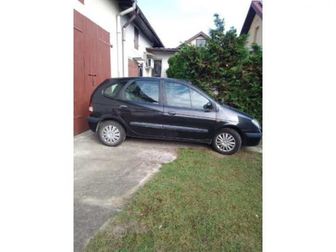 Grajewo ogłoszenia: Renault megane scenic, czarny, 1,9 DTI, 2003 r. diesel; przebieg...
