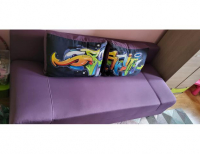 Grajewo ogłoszenia: Sprzedam tapczanik rozkładany stan bdb Po rozłożeniu 140x195.