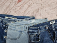Grajewo ogłoszenia: Sprzedam torbę pełną jeansów dziewczęcych skinny wąskie...