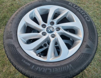 Grajewo ogłoszenia: Komplet kół aluminiowych 17 cali do Hyundai, z oponami zimowymi...