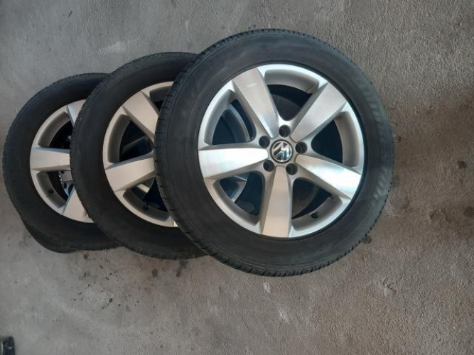 Grajewo ogłoszenia: Sprzedam komplet felg vw 17 5×112