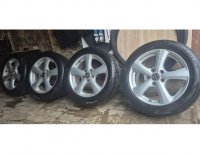 Grajewo ogłoszenia: Sprzedam komplet felg aluminiowych z oponami letnimi do Insigni....