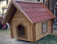 Grajewo ogłoszenia: Zrobię na sprzedanie podobną budę dla psa, tak jak na zdjęciu.