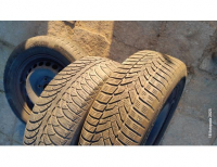 Grajewo ogłoszenia: Sprzedam kola z oponami zimowymi do VW, Skoda. Rozmiar 195/65 R15.