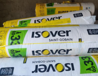 Grajewo ogłoszenia: Sprzedam wełnę mineralną szklaną ISOVER Super Mata 033 o...