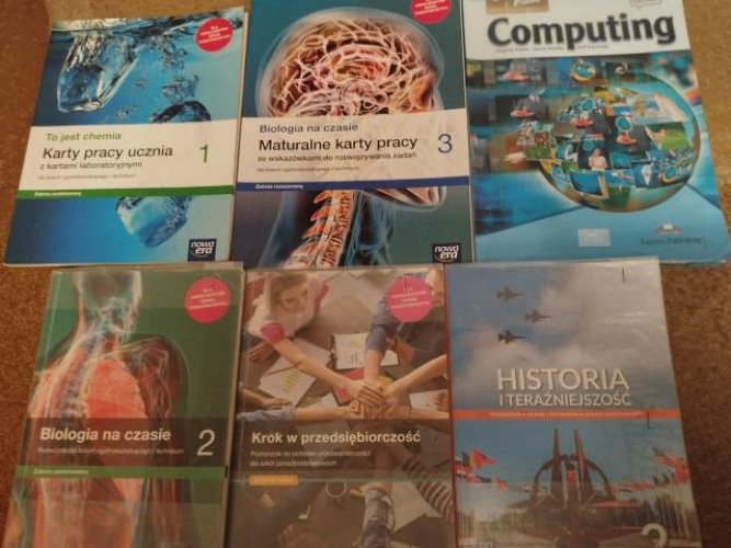 Grajewo ogłoszenia: Sprzedam podręczniki