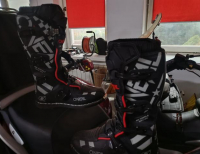 Grajewo ogłoszenia: Sprzedam buty motocyklowe rozmiar 44 dwa razy nałożone...