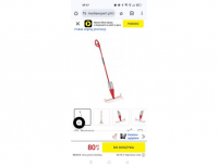 Grajewo ogłoszenia: Sprzedam kilka razy użyty mop Vileda ze spryskiwaczem. Wkład w...