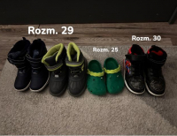 Grajewo ogłoszenia: Oddam Buty za 4 kinder joy Stranger Things