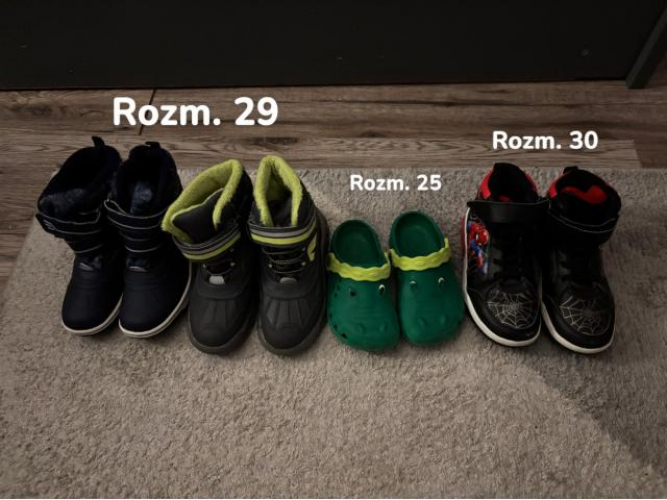 Grajewo ogłoszenia: Oddam Buty za 4 kinder joy Stranger Things
