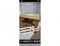 Grajewo ogłoszenia: Sprzedam stolik w dobrym stanie - Grajewo i odpowiadam na sms