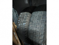 Grajewo ogłoszenia: Sprzedam dwie opony zimowe z felgami do Fiata 126p