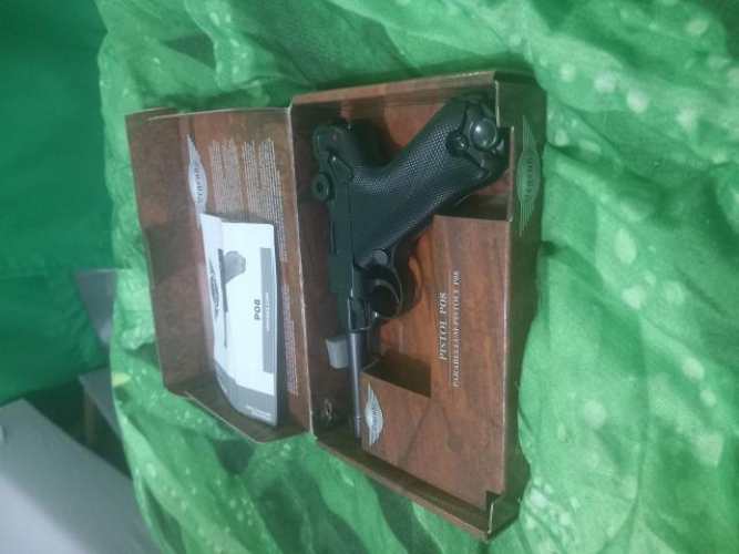 Grajewo ogłoszenia: Sprzedam nowa wiatrówkę Parabellum p08 300