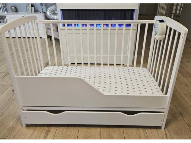 Grajewo ogłoszenia: Sprzedam łóżeczko dziecięce w rozmiarze 120x60 cm wraz z...