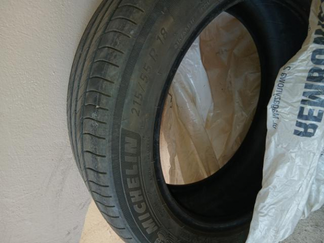 Grajewo ogłoszenia: Sprzedam komplet  opon  letnich 215/55/18