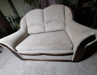 Grajewo ogłoszenia: Sprzedam komplet mebli sofa 2 osobowa (140/90) rozkładana ,2...