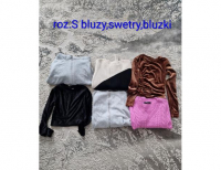 Grajewo ogłoszenia: Sprzedam ubrania roz.S. 2 bluzy, 2swetery, 2 bluzki.stan dobry.
