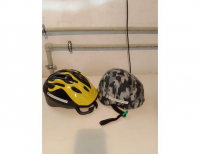 Grajewo ogłoszenia: Sprzedam dwa kaski dziecięce na rower cena 50 zł