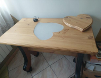 Grajewo ogłoszenia: Mam do zaoferowania zabytkowy stół z podświetleniem oraz stolik...