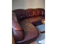Grajewo ogłoszenia: Sprzedam używana skórzaną kanapę rogową o wymiarach ; lewy bok...