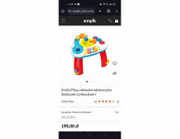 Grajewo ogłoszenia: Sprzedam stoliczek edukacyjny.