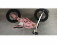 Grajewo ogłoszenia: Sprzedam drewniany rower biegowy na pompowanych kołach. 
Stan...