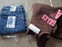 Grajewo ogłoszenia: Sprzedam nowe:
- spodnie jeansowe  Push Up M Sara rozmiar 33 (dł....