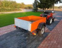 Grajewo ogłoszenia: Witam sprzedam przyczepkę do quada, traktorka
Wymiary 155x106...