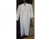 Grajewo ogłoszenia: Sprzedam komunijną albę dla chłopca o rozmiarze 9. Alba jest z...