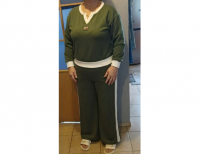 Grajewo ogłoszenia: Nowe dresy khaki na 115 w biuscie 
W cenie 50zł