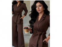 Grajewo ogłoszenia: Sprzedam nowy raz przymierzony śliczny brązowy komplet w...