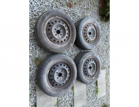 Grajewo ogłoszenia: Sprzedam używane opony wielosezonowe wraz z felgami 185/50R/14,...