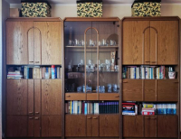 Grajewo ogłoszenia: Meblościanka trzysegmentowa. Witryna podświetlana. Posiada ślady...