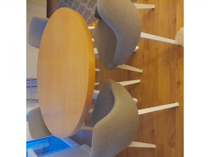 Grajewo ogłoszenia: Sprzedam stół z 6 krzesłami,  stan bdb, wyprane krzesła,...