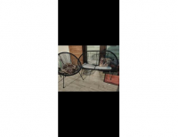 Grajewo ogłoszenia: Sofa i fotel tarasowe. Sofa ma pęknięte dwie linki, do...