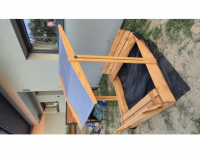 Grajewo ogłoszenia: Sprzedam piaskownicę zakrywana z daszkiem 120x120 cm nowa w kartonie