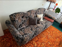 Grajewo ogłoszenia: Do sprzedania  wersalka  z 2 fotelami plus 2 pufy  200 zl..łóżko...